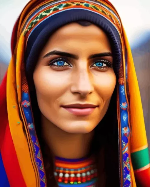 Amazigh Girl Diamond Painting