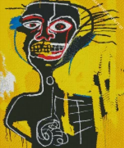 Basquiat Cabeza Diamond Painting