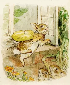 Beatrix Potter Bunnies Diamond Painting