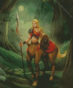 Beautiful Female Centaur Diamond Painting