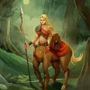 Beautiful Female Centaur Diamond Painting