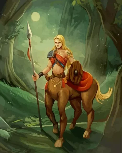 Beautiful Female Centaur Diamond Painting