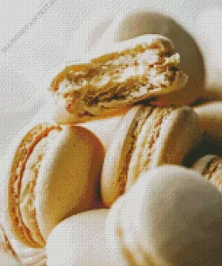 Beige Macarons Diamond Painting