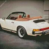 Beige Porsche 911 Diamond Painting