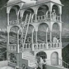 Belvedere By Maurits Cornelis Escher Diamond Painting