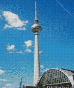 Berliner Fernsehturm Diamond Painting