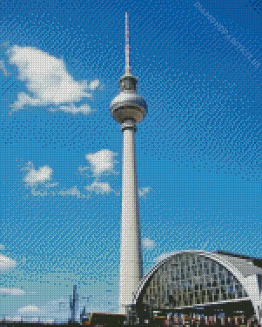 Berliner Fernsehturm Diamond Painting