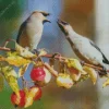 Birds Apple Tree Diamond Painting