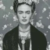 Black And White Frida Kahlo Diamond Painting