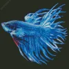 Blue Betta Fish Diamond Painting