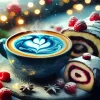 Blue Coffee And Sweets Diamond Painting