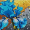 Blue Iris Diamond Painting