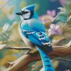 Blue Jay Diamond Painting