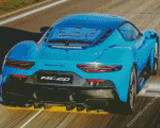 Blue MC20 Diamond Painting