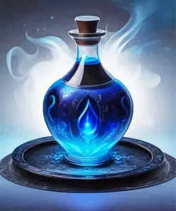 Blue Potion Diamond Painting