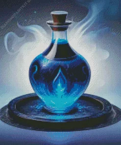 Blue Potion Diamond Painting