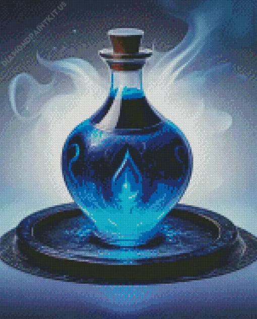 Blue Potion Diamond Painting