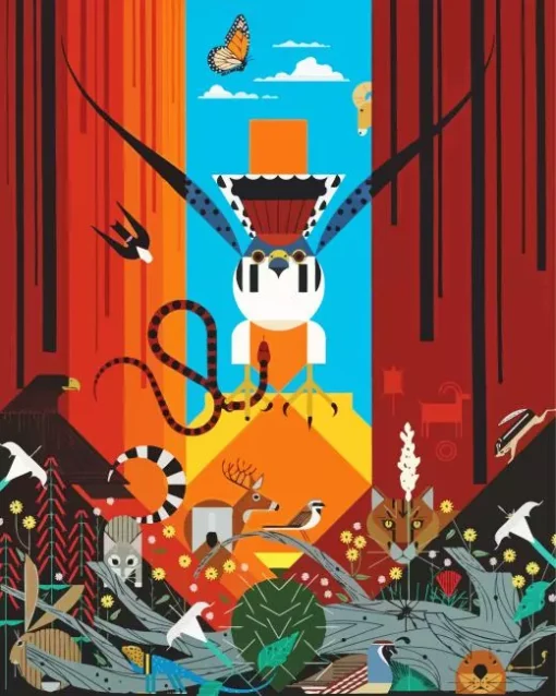 Charley Harper Diamond Painting