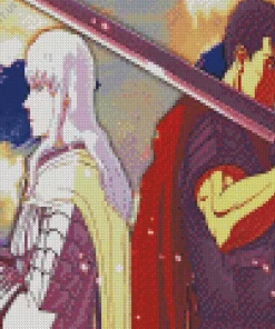 Griffith And Guts Characters Diamond Painting