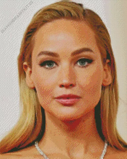 Jennifer Lawrence Diamond Painting