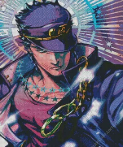 Jotaro Jojos Bizarre Adventure Diamond Painting