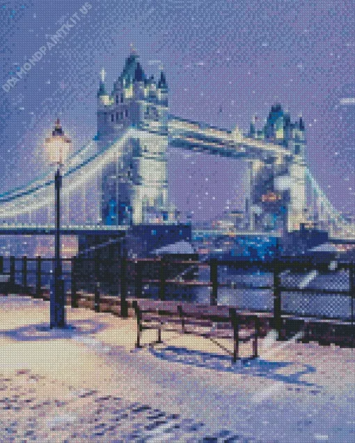 London Snow Diamond Painting