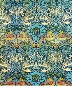 Peacock And Dragon William Morris Diamond Painting