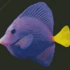 Purple Fish Diamond Painting