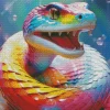 Rainbow Snake Diamond Painting