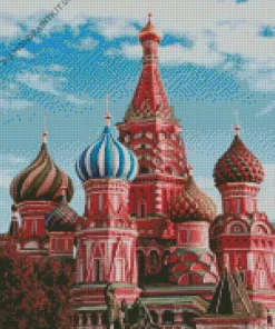 Red Square Moscow Diamond Painting