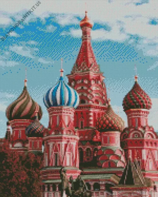 Red Square Moscow Diamond Painting