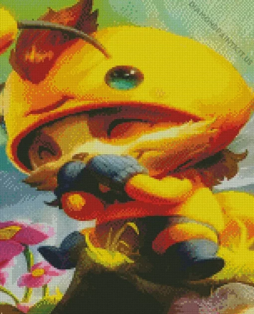 The Bee Teemo Diamond Painting