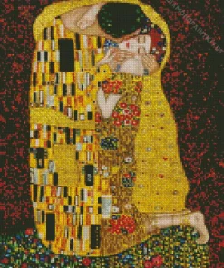 The Kiss by Gustav Klimt Diamond Painting