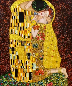 The Kiss by Gustav Klimt Diamond Painting