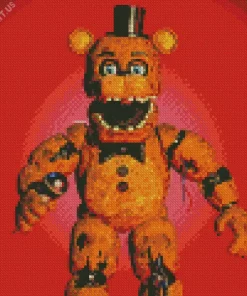 Withered Freddy Diamond Painting