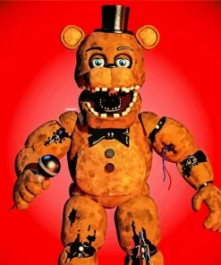 Withered Freddy Diamond Painting