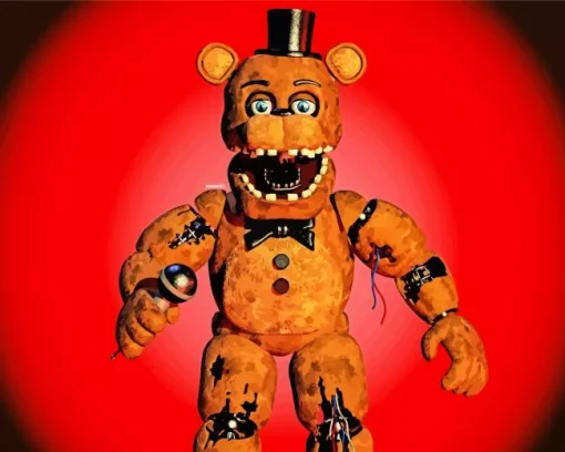 Withered Freddy Diamond Painting