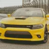 Yellow Charger Daytona Diamond Painting