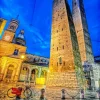 Bologna Two Towers Diamond Painting