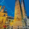 Bologna Two Towers Diamond Painting