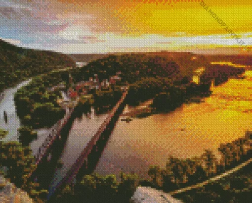 Harpers Ferry Diamond Painting