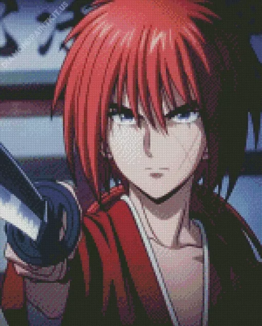 Kenshin Himura Diamond Painting