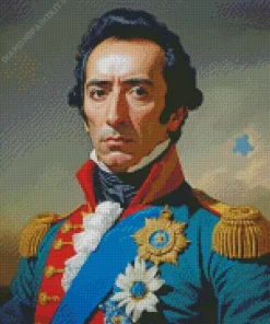 Simon Bolivar Former President Diamond Painting