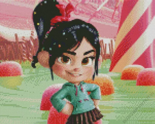 Vanellope Von Schweetz Art Diamond Painting