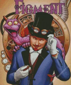 Aesthetic Figment Diamond Painting