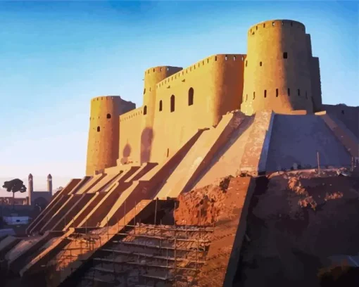 Afghanistan Herat Citadel Diamond Painting