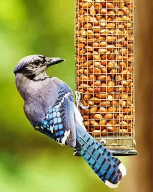 Bird Feeder Diamond Painting