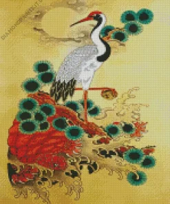 Bird Illustration Diamond Painting