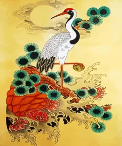 Bird Illustration Diamond Painting