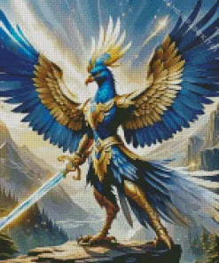 Bird Warrior Diamond Painting